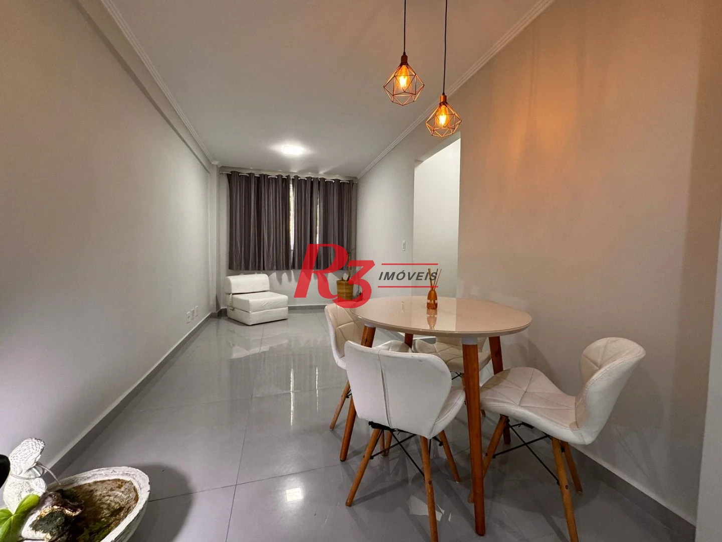 Apartamento com 1 dormitório à venda, 42 m² por R$ 440.000,00 - Marapé - Santos/SP