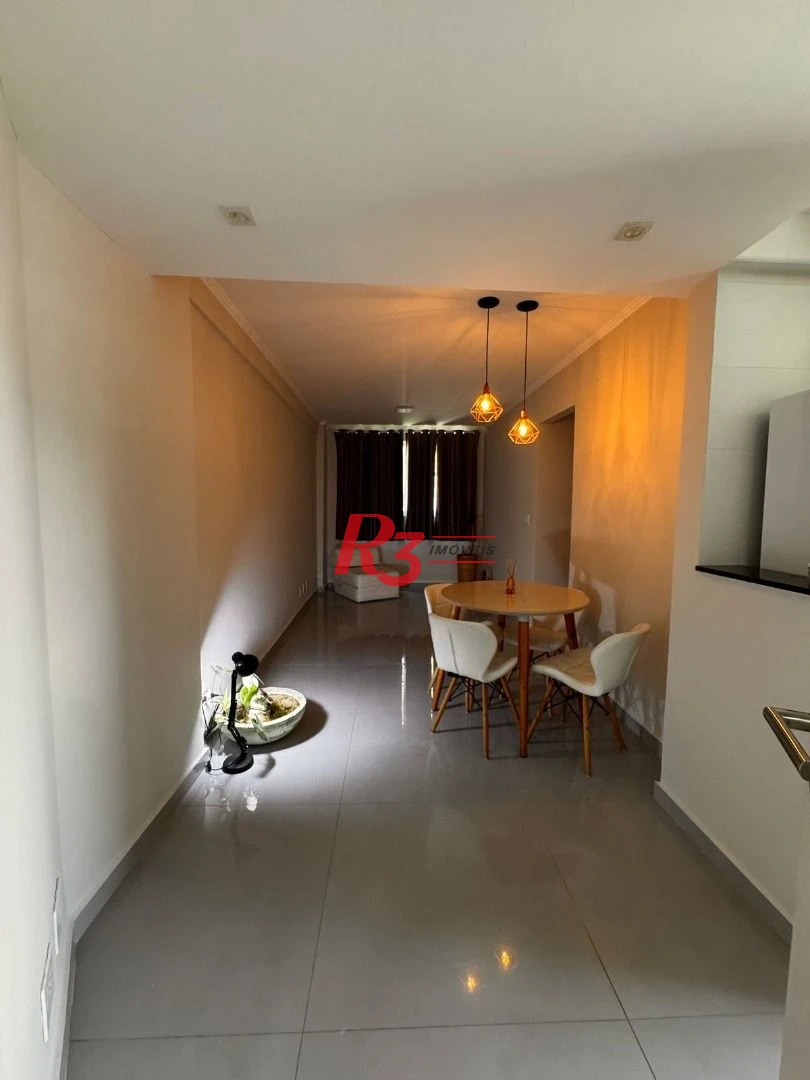 Apartamento com 1 dormitório à venda, 42 m² por R$ 440.000,00 - Marapé - Santos/SP