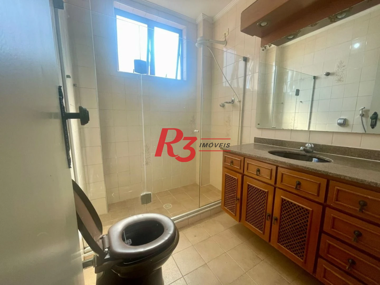Apartamento com 3 dormitórios para alugar, 140 m² por R$ 5.451,02/mês - Boqueirão - Santos/SP