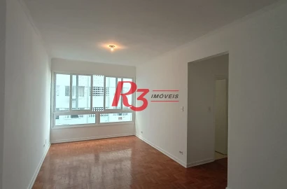 Apartamento com 1 dormitório à venda, 70 m² por R$ 490.000,00 - Embaré - Santos/SP
