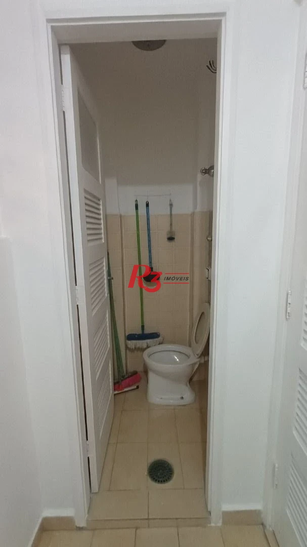 Apartamento com 1 dormitório à venda, 70 m² por R$ 490.000,00 - Embaré - Santos/SP