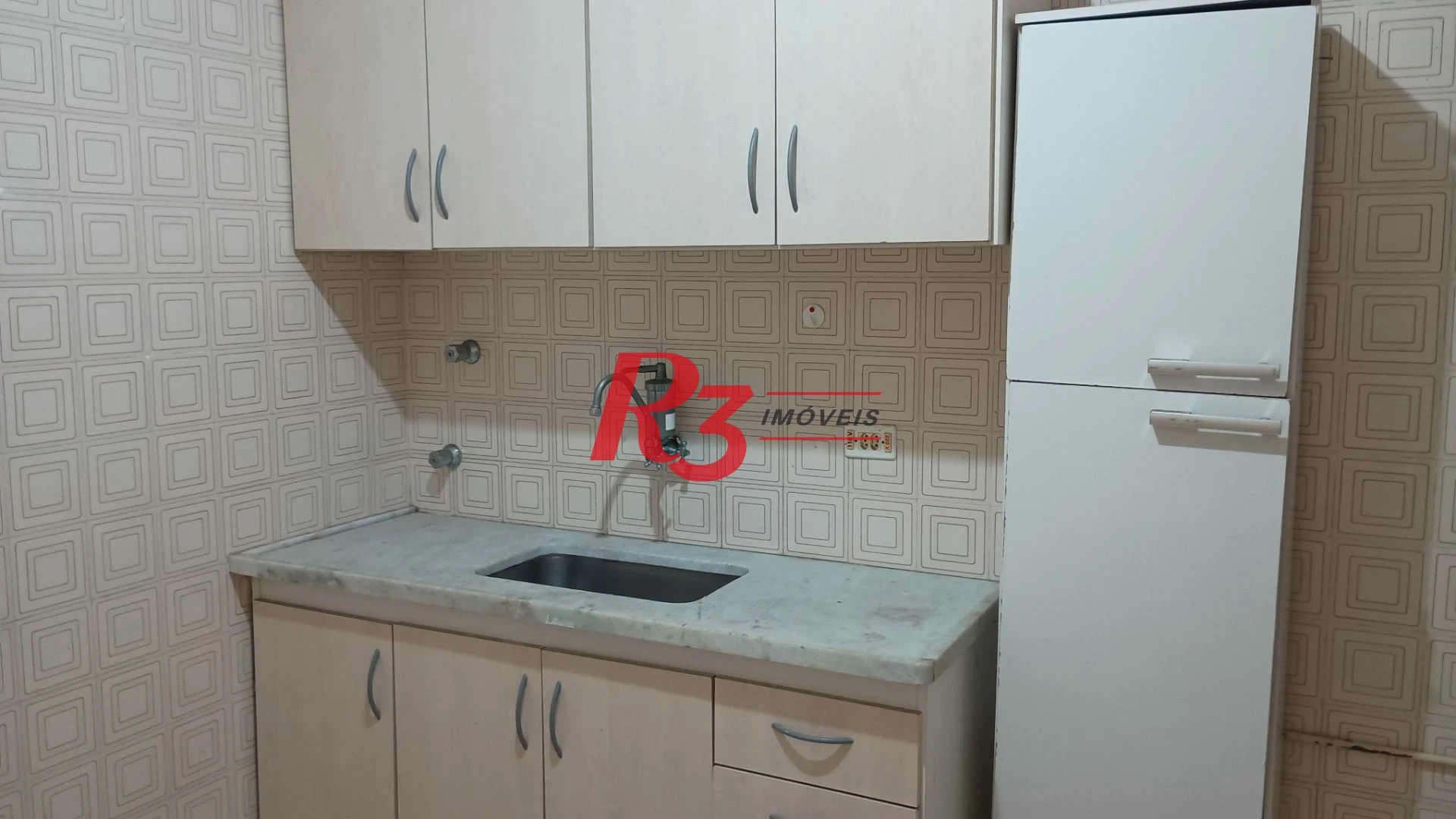 Apartamento com 1 dormitório à venda, 70 m² por R$ 490.000,00 - Embaré - Santos/SP