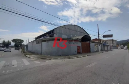 Galpão para alugar, 623 m² por R$ 20.000,00/mês - Areia Branca - Santos/SP