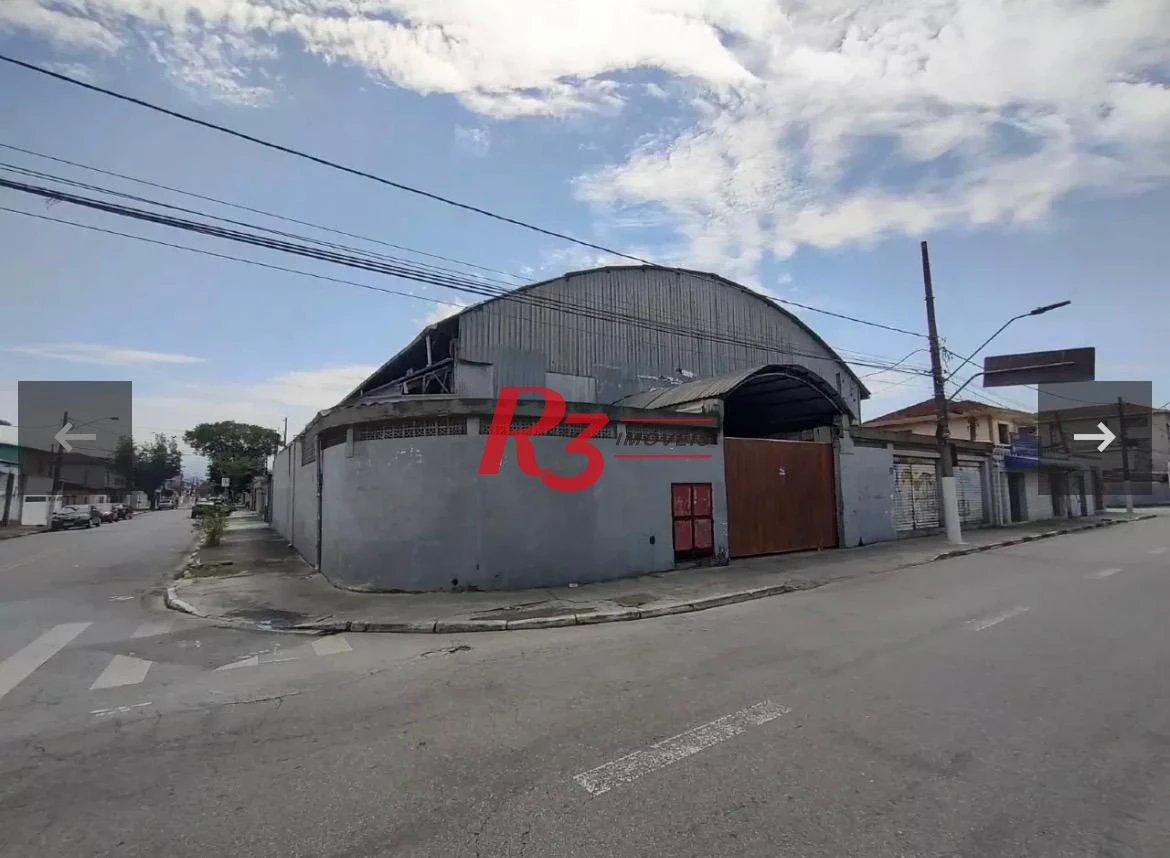 Galpão para alugar, 623 m² por R$ 20.000,00/mês - Areia Branca - Santos/SP
