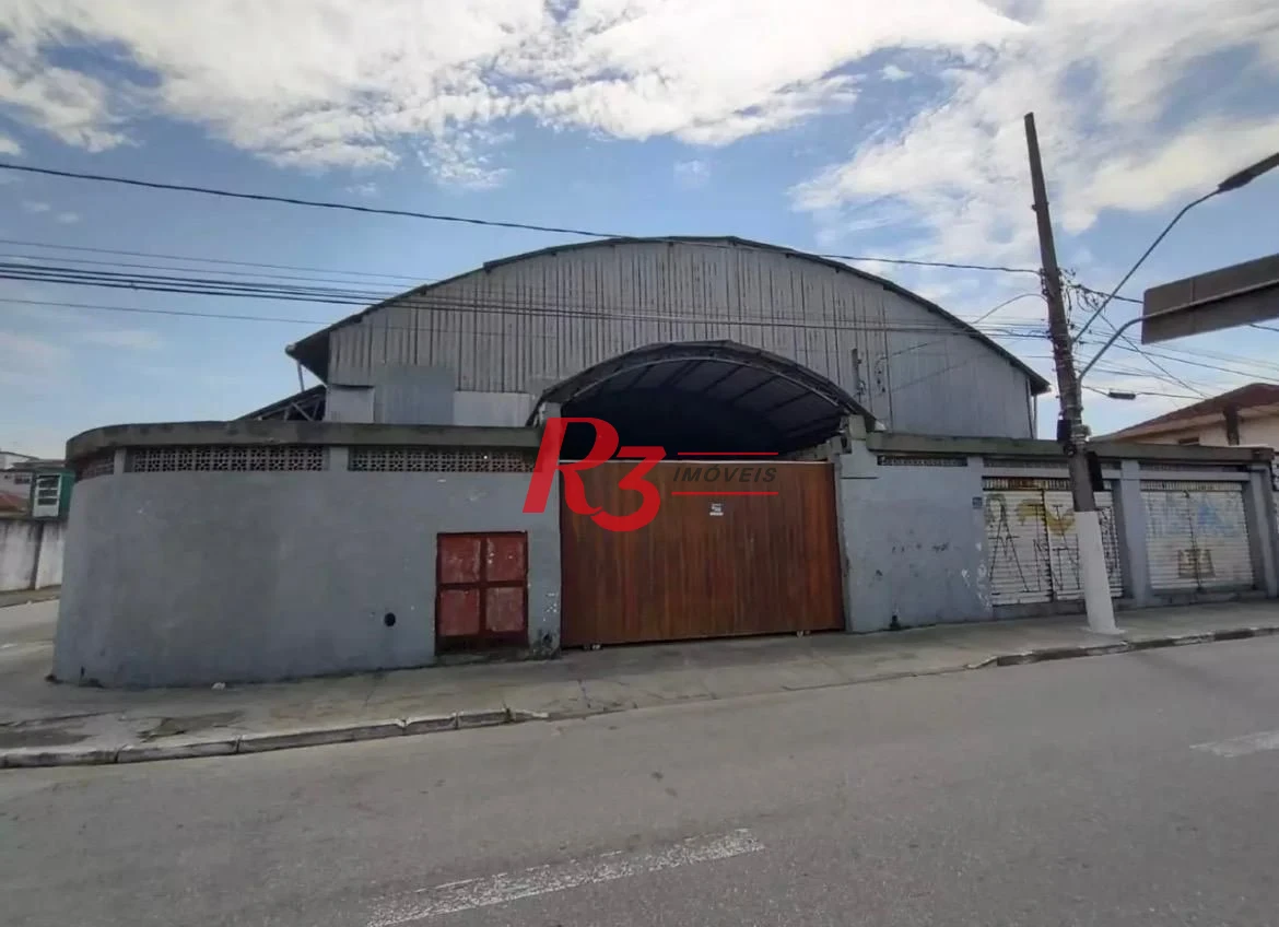 Galpão para alugar, 623 m² por R$ 20.000,00/mês - Areia Branca - Santos/SP
