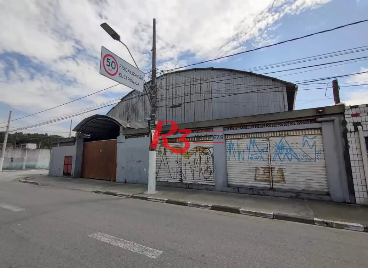 Galpão para alugar, 623 m² por R$ 20.000,00/mês - Areia Branca - Santos/SP