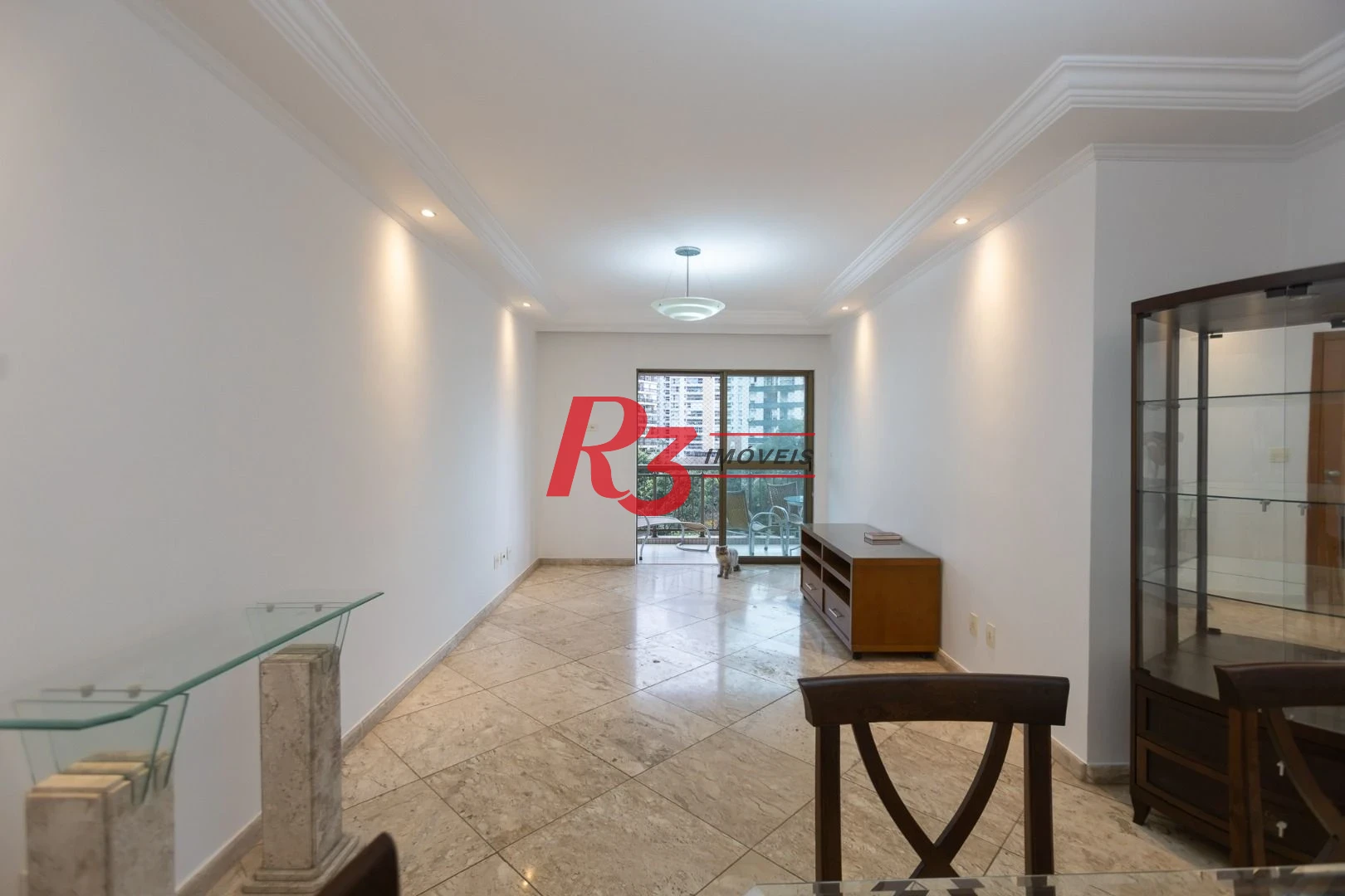 Apartamento com 3 dormitórios para alugar, 143 m² por R$ 6.845,67/mês - Ponta da Praia - Santos/SP