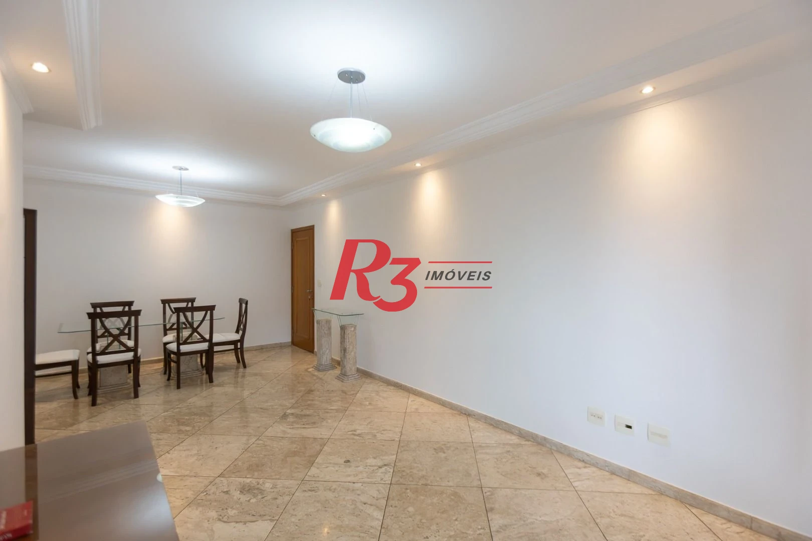 Apartamento com 3 dormitórios para alugar, 143 m² por R$ 6.845,67/mês - Ponta da Praia - Santos/SP
