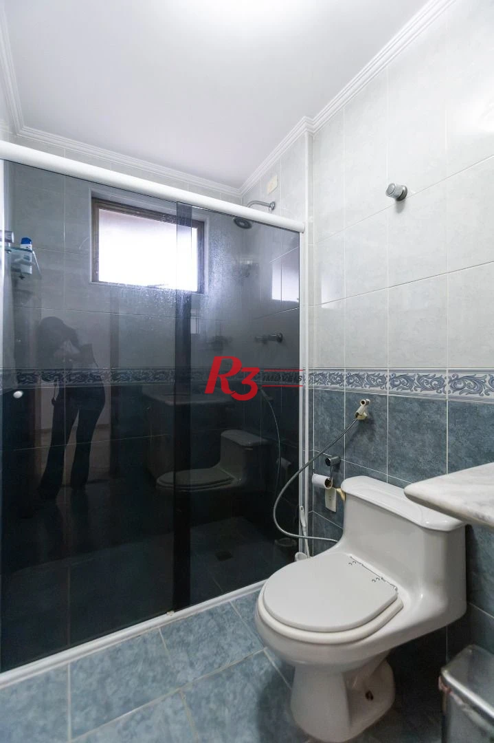 Apartamento com 3 dormitórios para alugar, 143 m² por R$ 6.845,67/mês - Ponta da Praia - Santos/SP