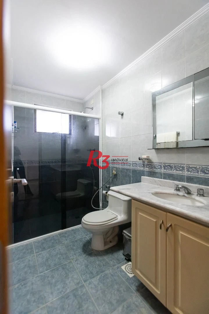 Apartamento com 3 dormitórios para alugar, 143 m² por R$ 6.845,67/mês - Ponta da Praia - Santos/SP