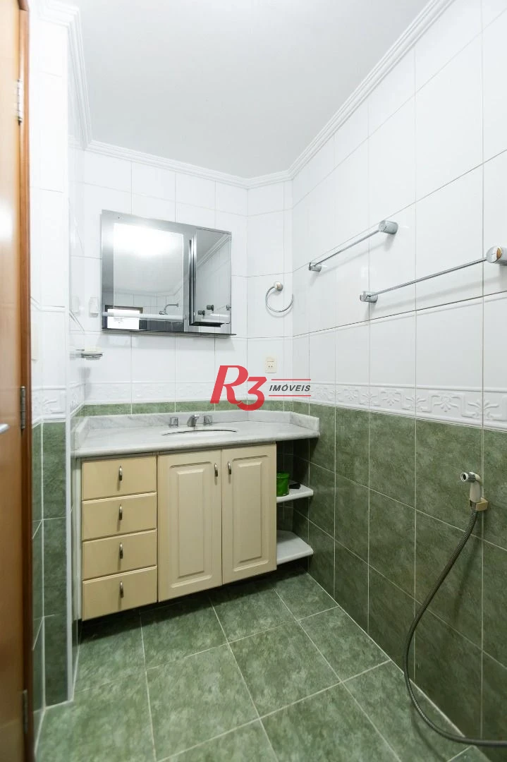 Apartamento com 3 dormitórios para alugar, 143 m² por R$ 6.845,67/mês - Ponta da Praia - Santos/SP
