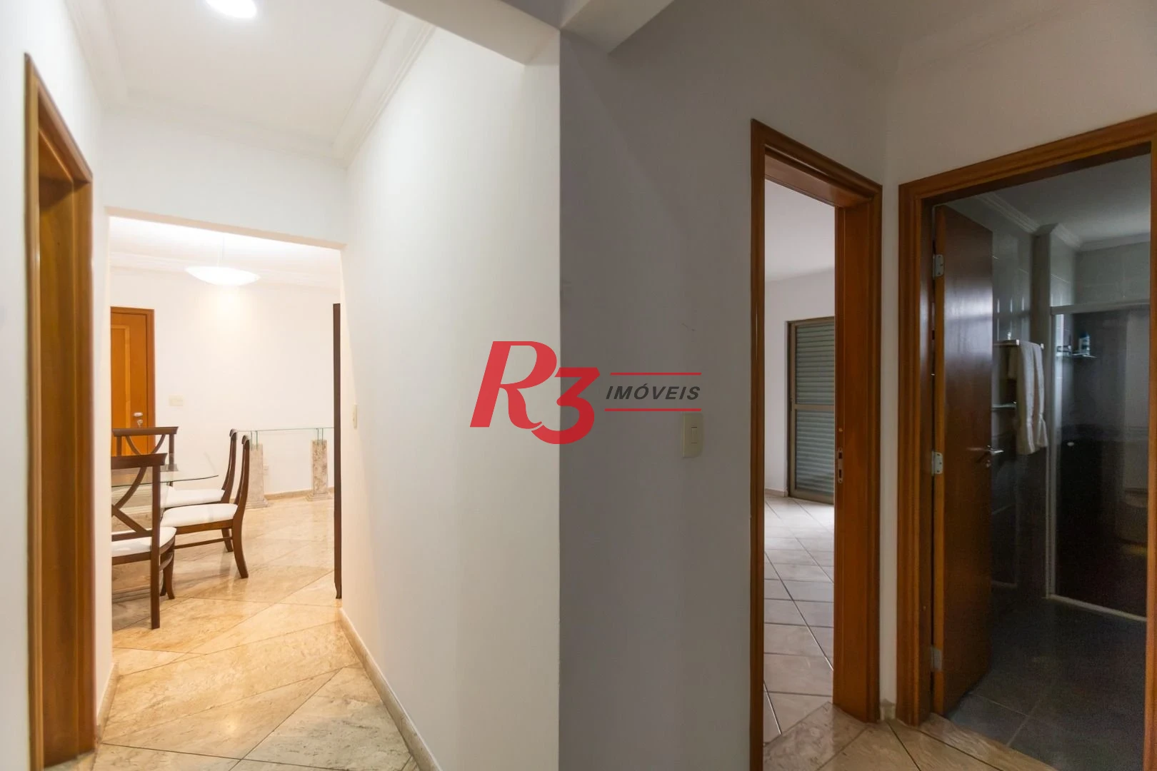 Apartamento com 3 dormitórios para alugar, 143 m² por R$ 6.845,67/mês - Ponta da Praia - Santos/SP