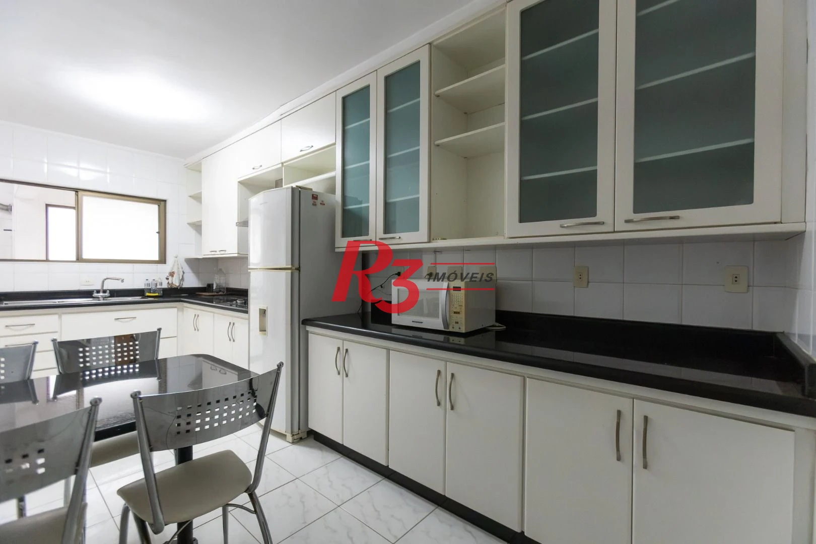 Apartamento com 3 dormitórios para alugar, 143 m² por R$ 6.845,67/mês - Ponta da Praia - Santos/SP