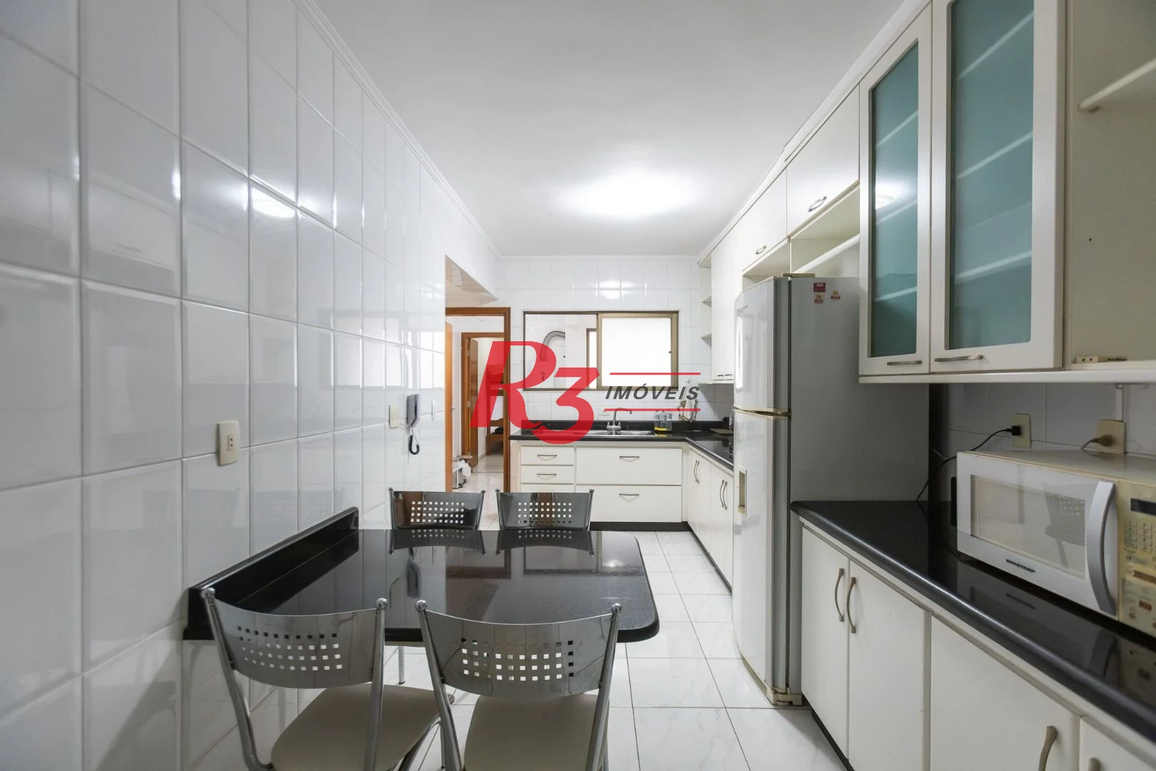 Apartamento com 3 dormitórios para alugar, 143 m² por R$ 6.845,67/mês - Ponta da Praia - Santos/SP