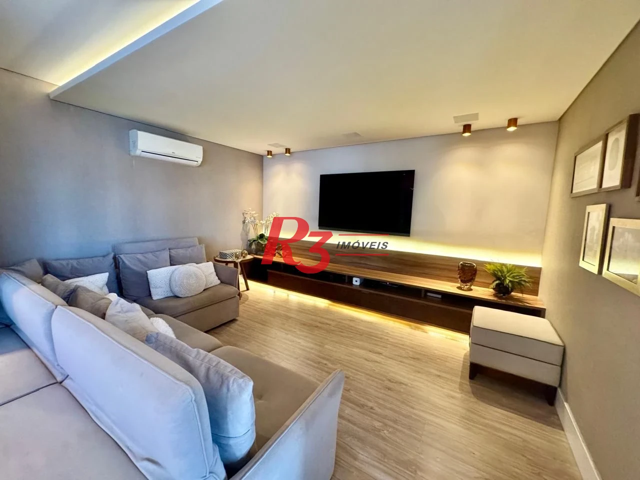 Apartamento Garden com 3 dormitórios à venda, 401 m² por R$ 4.500.000,00 - Vila Rica - Santos/SP