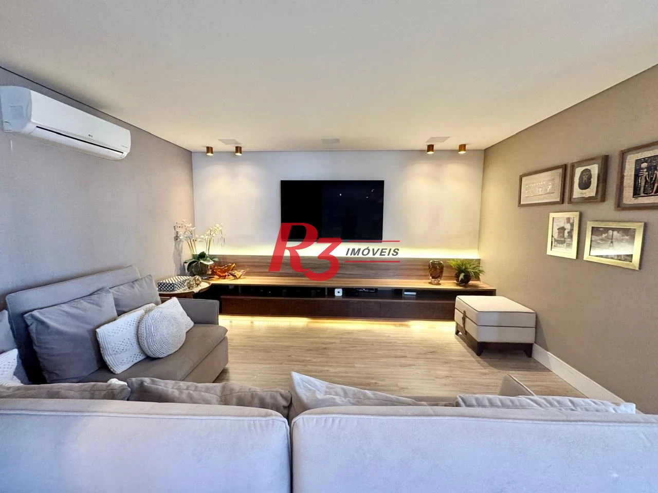 Apartamento Garden com 3 dormitórios à venda, 401 m² por R$ 4.500.000,00 - Vila Rica - Santos/SP