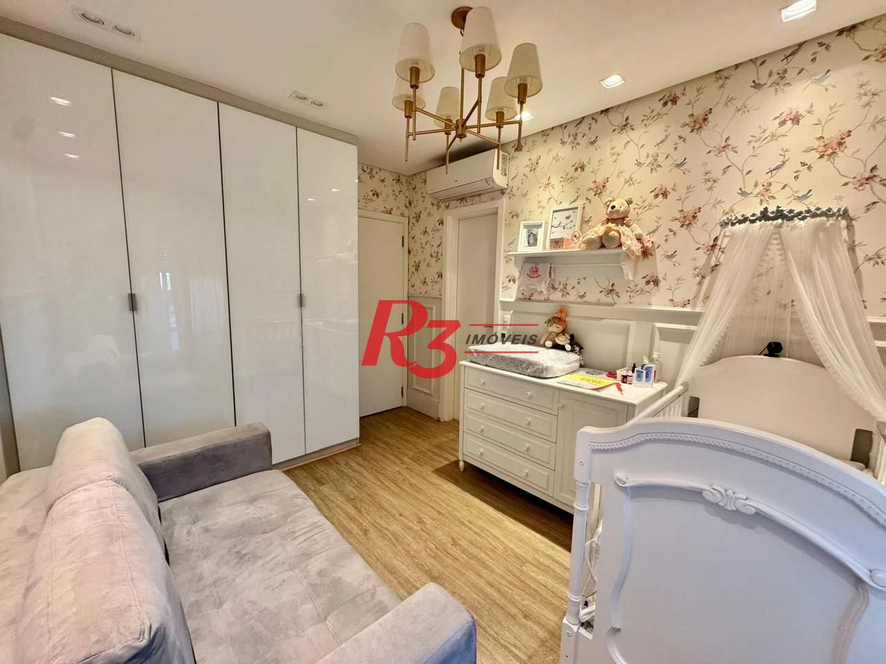 Apartamento Garden com 3 dormitórios à venda, 401 m² por R$ 4.500.000,00 - Vila Rica - Santos/SP