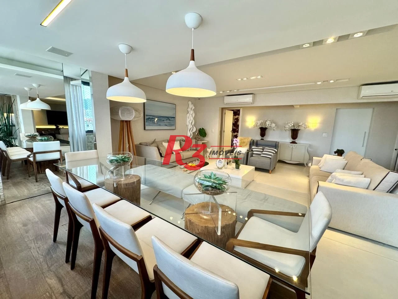 Apartamento Garden com 3 dormitórios à venda, 401 m² por R$ 4.500.000,00 - Vila Rica - Santos/SP