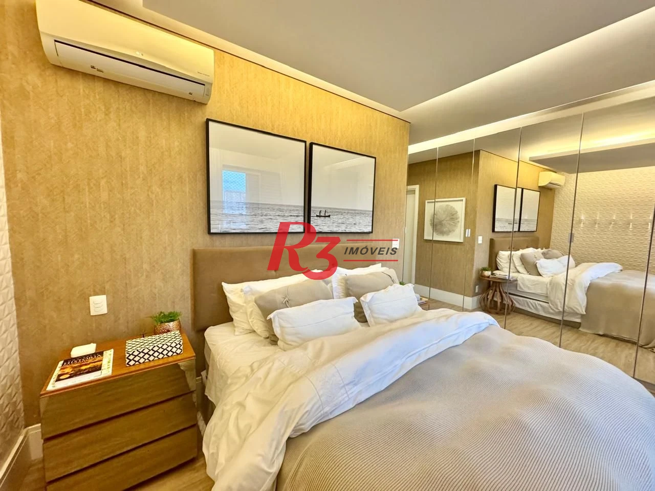 Apartamento Garden com 3 dormitórios à venda, 401 m² por R$ 4.500.000,00 - Vila Rica - Santos/SP