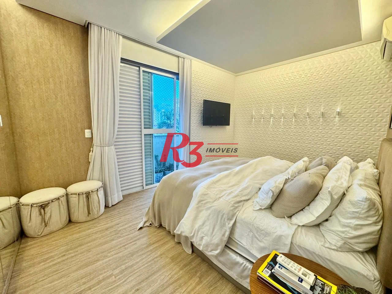 Apartamento Garden com 3 dormitórios à venda, 401 m² por R$ 4.500.000,00 - Vila Rica - Santos/SP