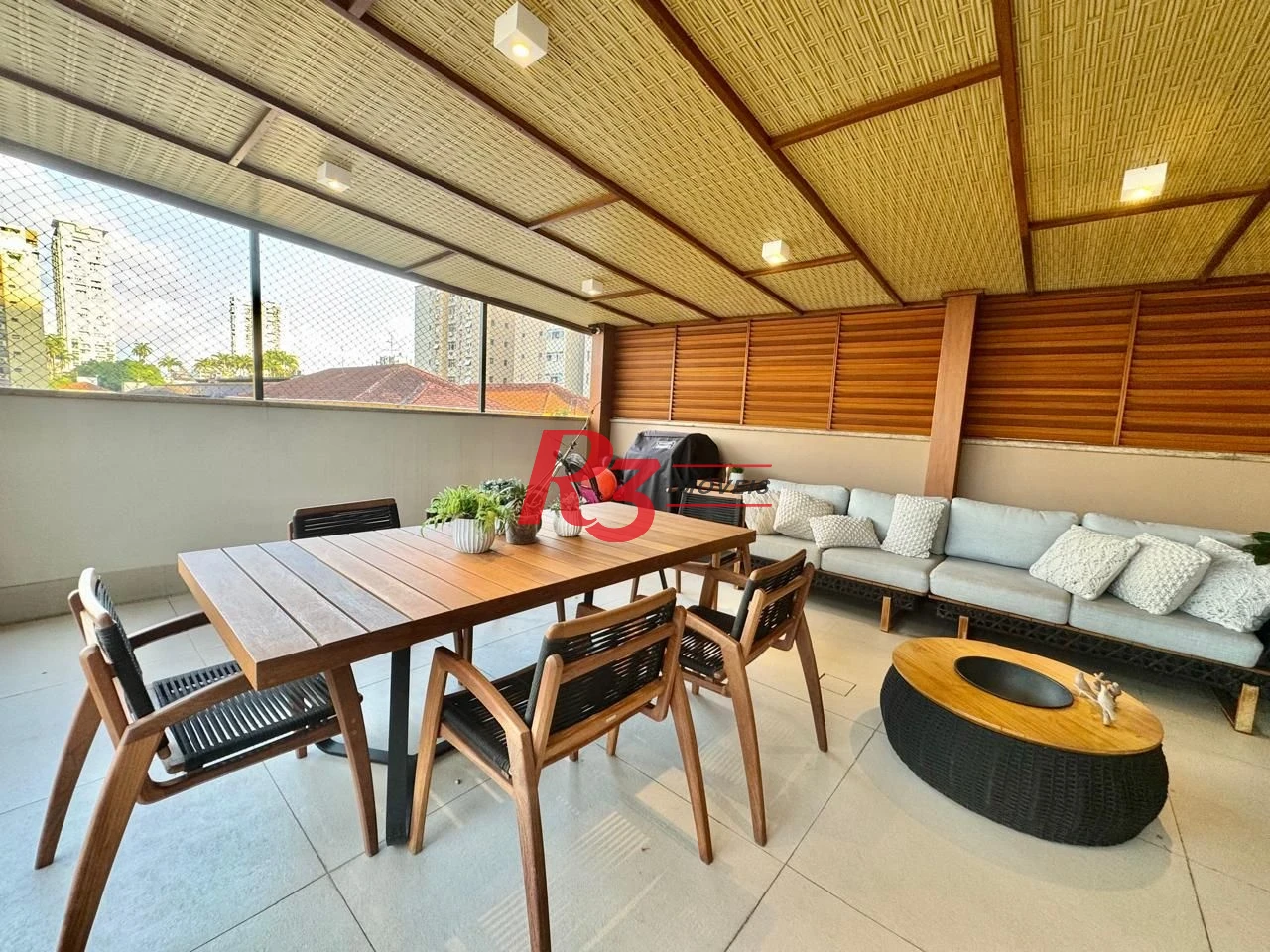 Apartamento Garden com 3 dormitórios à venda, 401 m² por R$ 4.500.000,00 - Vila Rica - Santos/SP