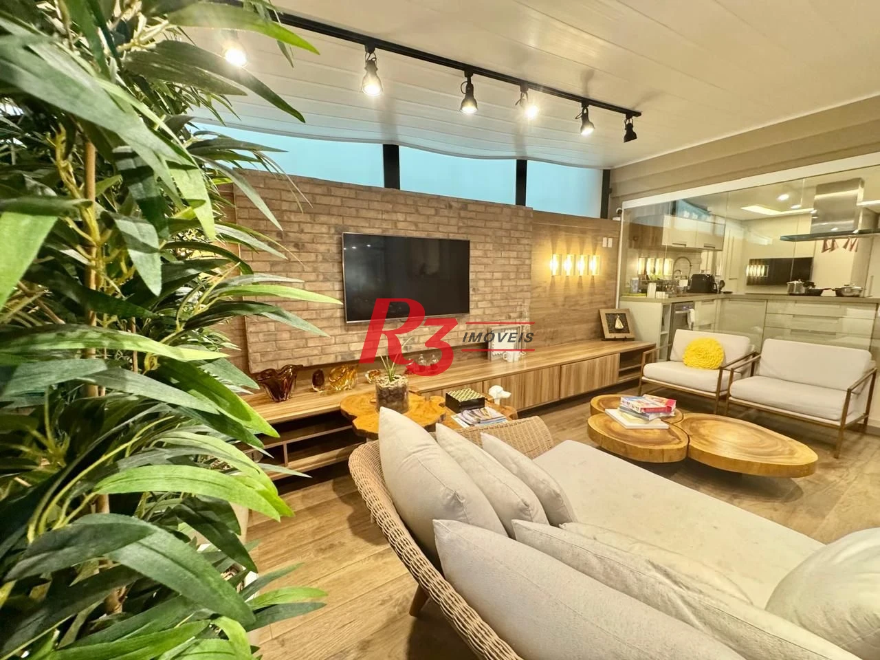 Apartamento Garden com 3 dormitórios à venda, 401 m² por R$ 4.500.000,00 - Vila Rica - Santos/SP