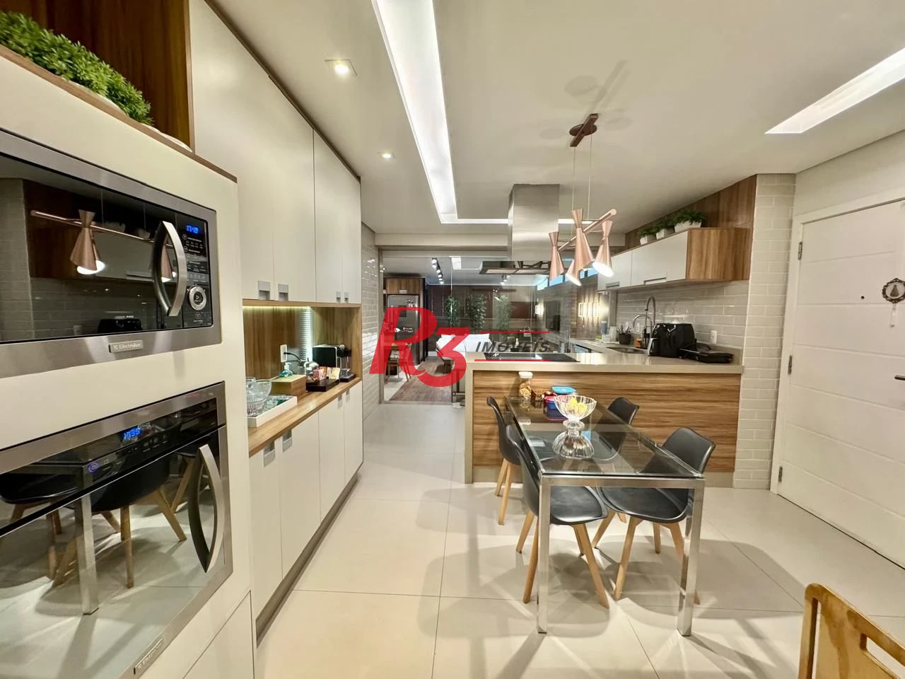 Apartamento Garden com 3 dormitórios à venda, 401 m² por R$ 4.500.000,00 - Vila Rica - Santos/SP