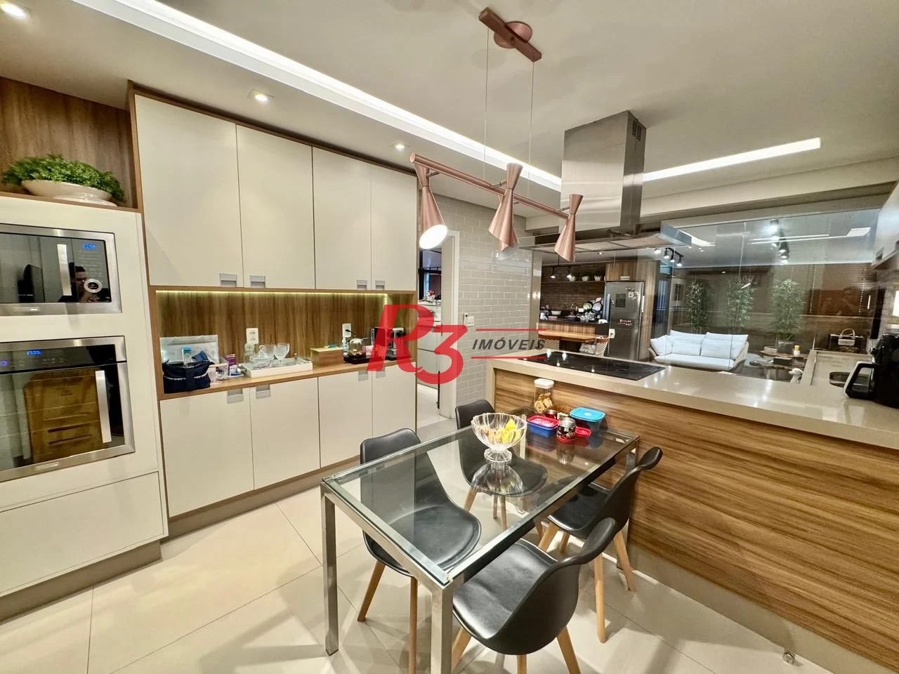 Apartamento Garden com 3 dormitórios à venda, 401 m² por R$ 4.500.000,00 - Vila Rica - Santos/SP