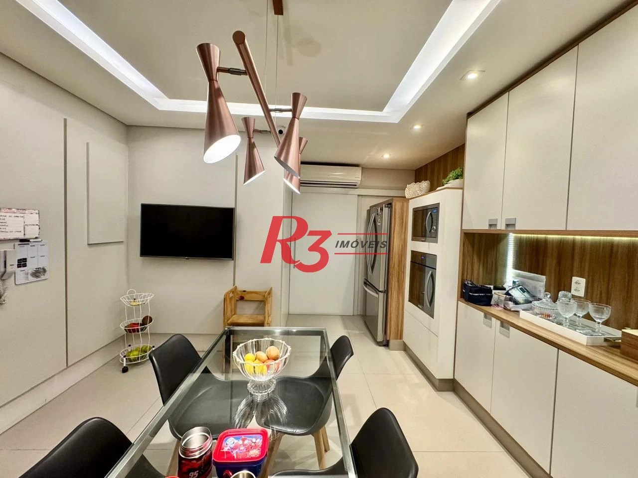 Apartamento Garden com 3 dormitórios à venda, 401 m² por R$ 4.500.000,00 - Vila Rica - Santos/SP