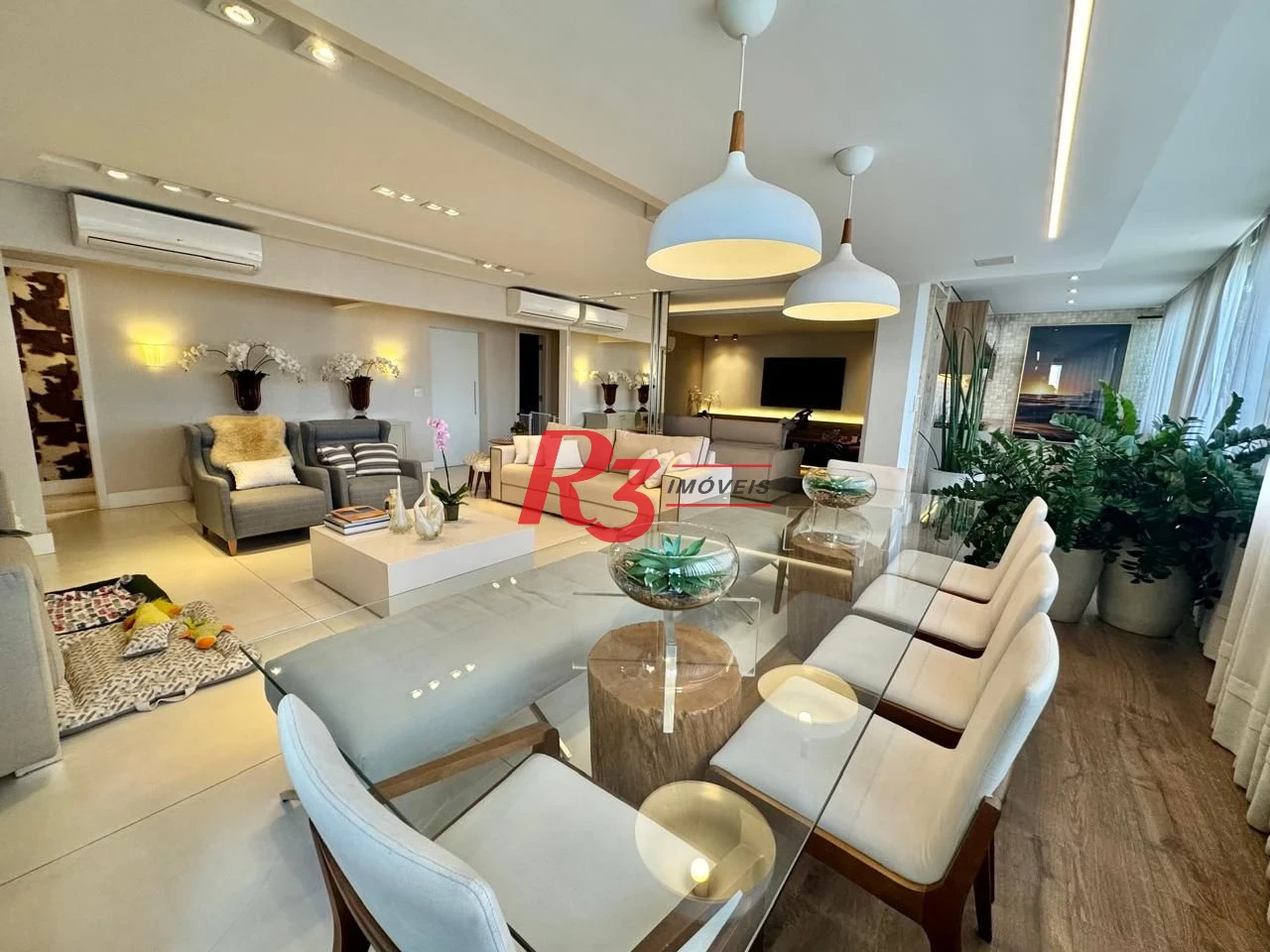 Apartamento Garden com 3 dormitórios à venda, 401 m² por R$ 4.500.000,00 - Vila Rica - Santos/SP