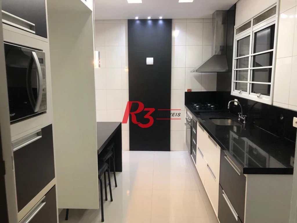 Apartamento com 3 dormitórios à venda, 132 m² por R$ 1.930.000,00 - Ponta da Praia - Santos/SP