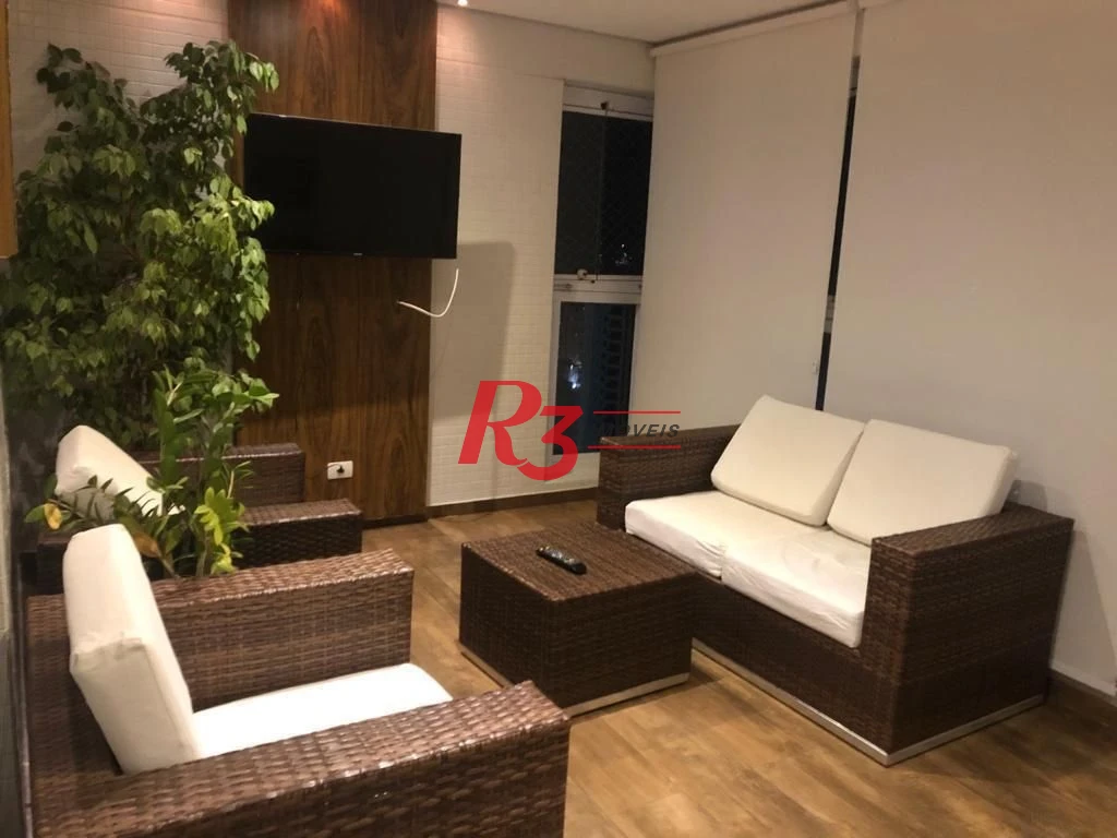 Apartamento com 3 dormitórios à venda, 132 m² por R$ 1.930.000,00 - Ponta da Praia - Santos/SP