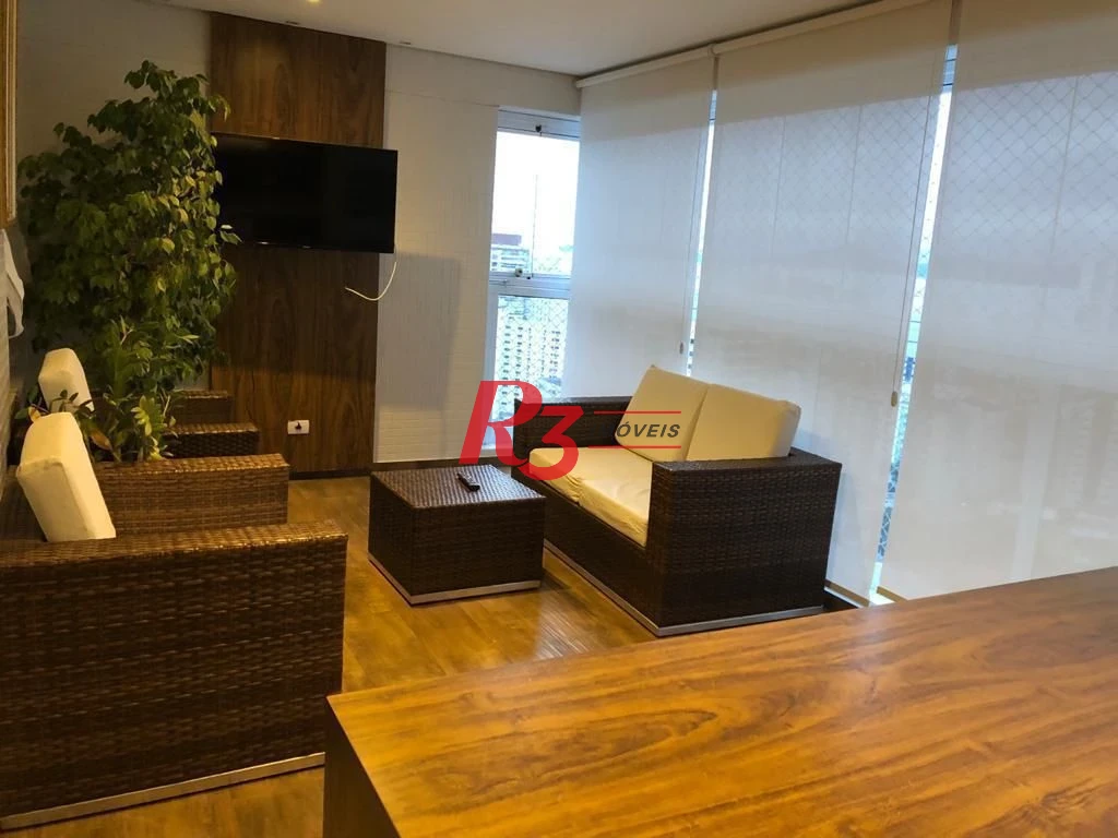 Apartamento com 3 dormitórios à venda, 132 m² por R$ 1.930.000,00 - Ponta da Praia - Santos/SP
