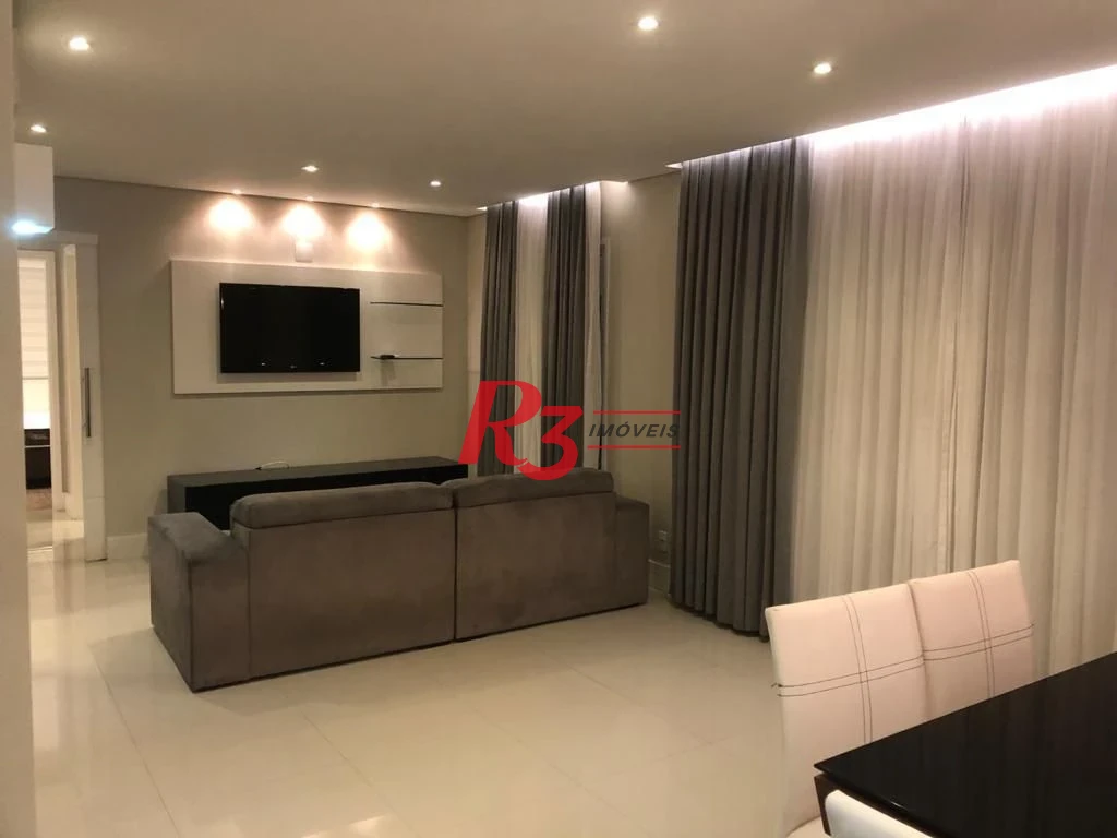 Apartamento com 3 dormitórios à venda, 132 m² por R$ 1.930.000,00 - Ponta da Praia - Santos/SP