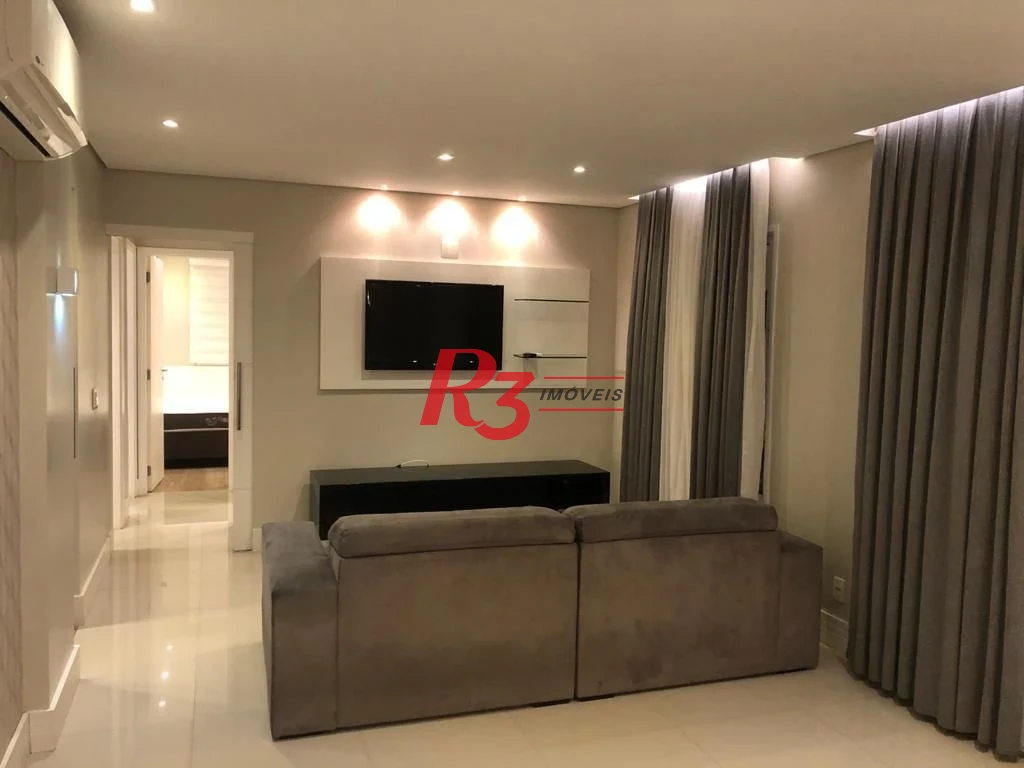 Apartamento com 3 dormitórios à venda, 132 m² por R$ 1.930.000,00 - Ponta da Praia - Santos/SP