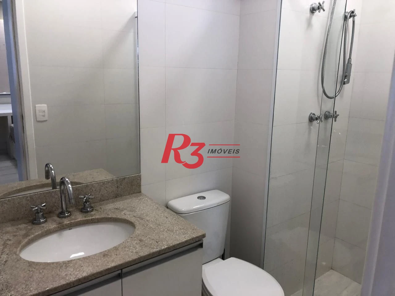 Apartamento para alugar, 47 m² por R$ 5.000,00/mês - Boqueirão - Santos/SP
