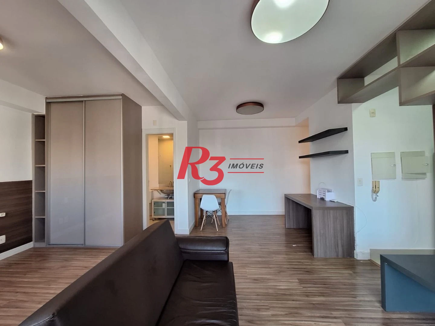 Apartamento para alugar, 47 m² por R$ 5.000,00/mês - Boqueirão - Santos/SP