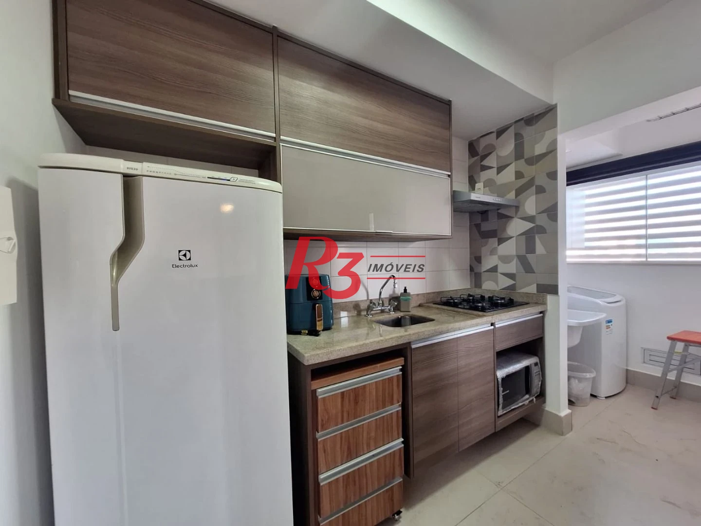 Apartamento para alugar, 47 m² por R$ 5.000,00/mês - Boqueirão - Santos/SP