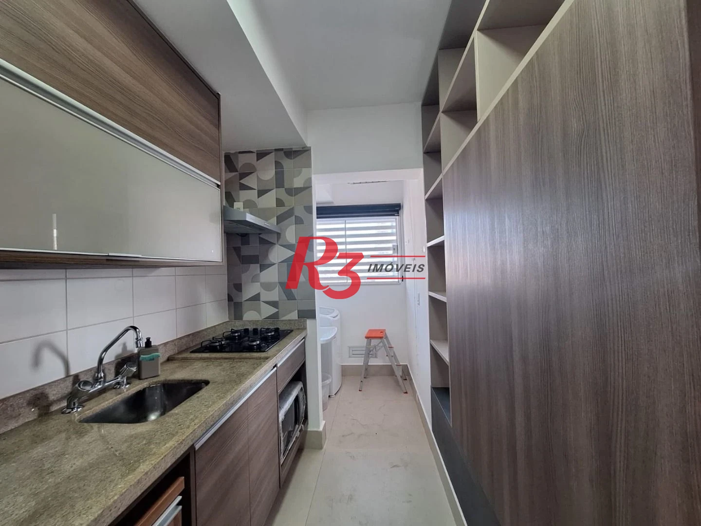 Apartamento para alugar, 47 m² por R$ 5.000,00/mês - Boqueirão - Santos/SP