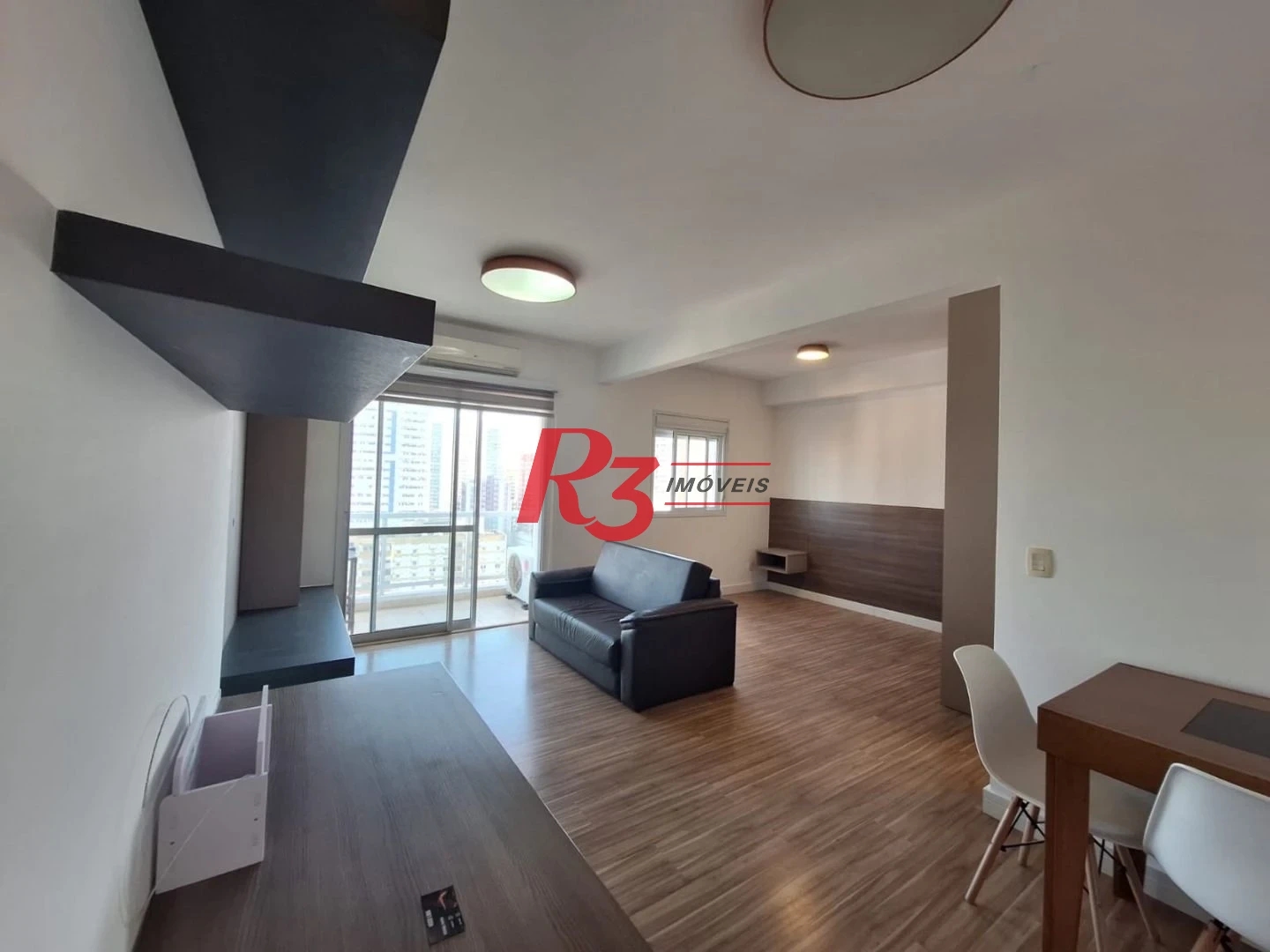Apartamento para alugar, 47 m² por R$ 5.000,00/mês - Boqueirão - Santos/SP