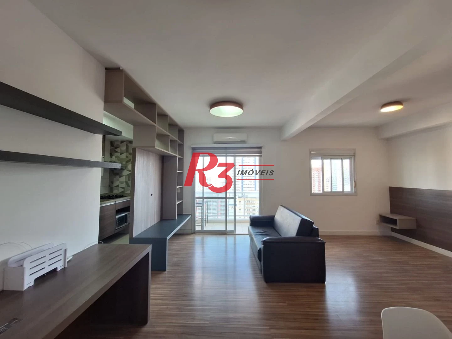 Apartamento para alugar, 47 m² por R$ 5.000,00/mês - Boqueirão - Santos/SP
