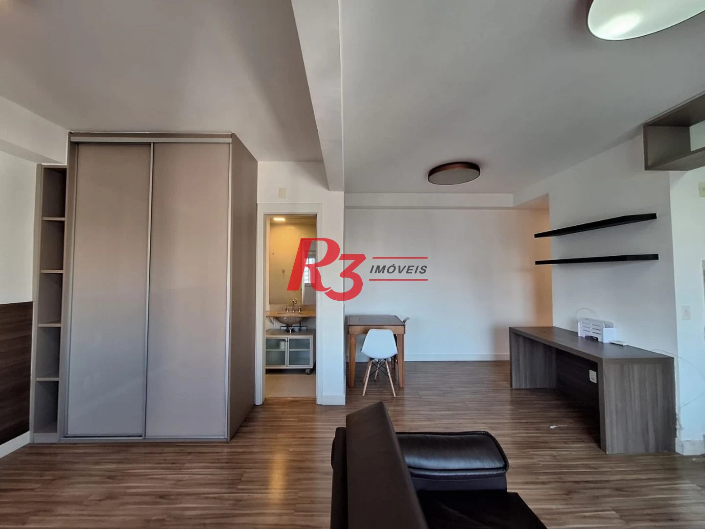 Apartamento para alugar, 47 m² por R$ 5.000,00/mês - Boqueirão - Santos/SP
