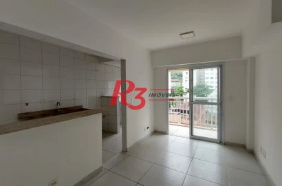 Apartamento com 2 dormitórios à venda, 54 m² por R$ 419.000,00 - José Menino - Santos/SP