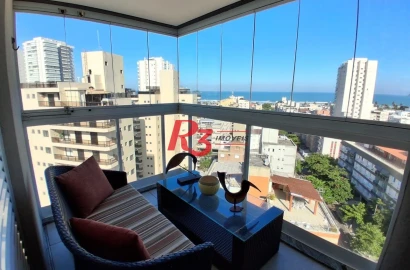 Cobertura com 3 dormitórios à venda, 235 m² por R$ 2.000.000,00 - Jardim Praiano - Guarujá/SP
