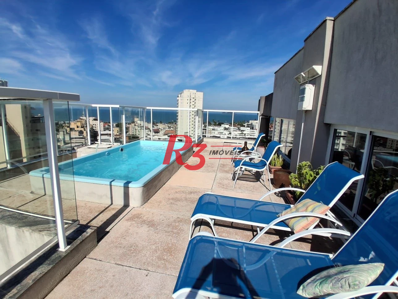 Cobertura com 3 dormitórios à venda, 235 m² por R$ 2.000.000,00 - Jardim Praiano - Guarujá/SP