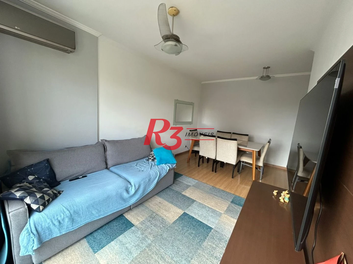 Apartamento à venda, 82 m² por R$ 620.000,00 - Embaré - Santos/SP