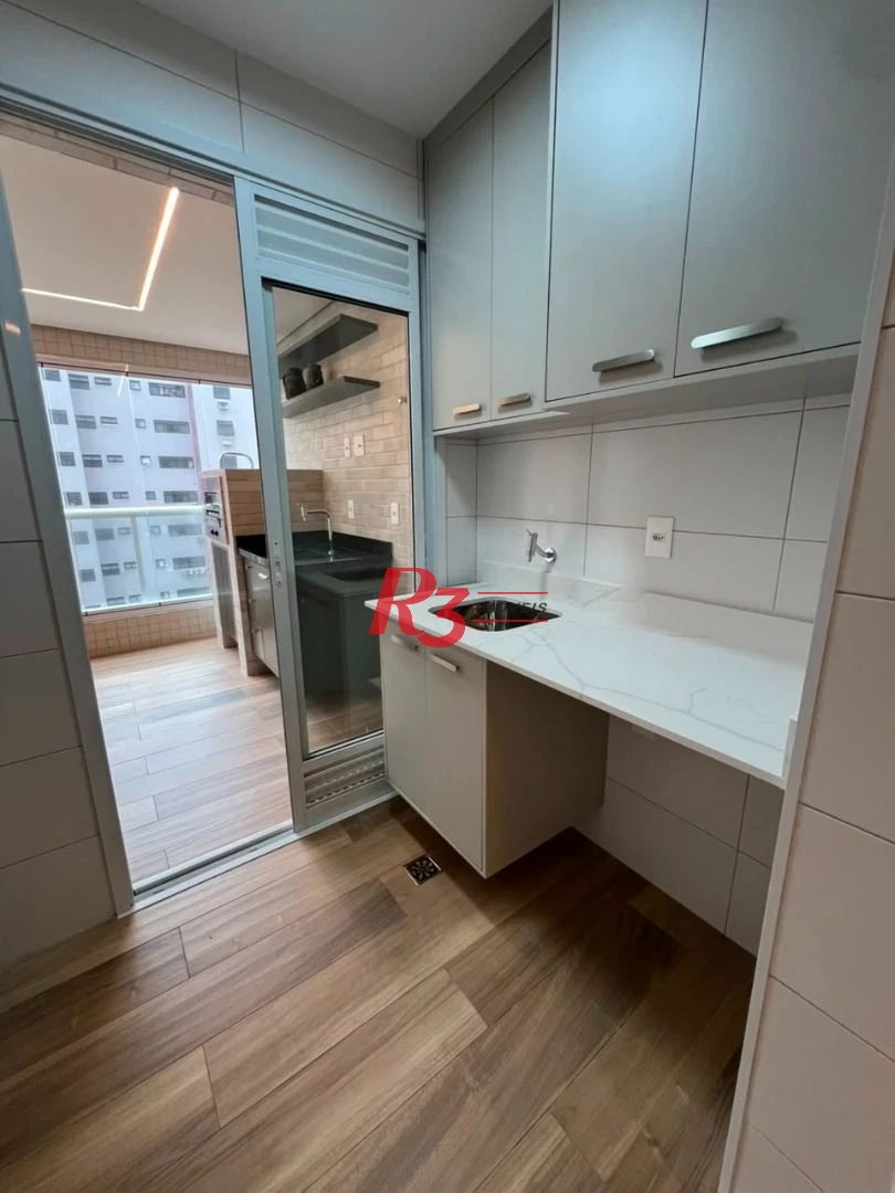Apartamento com 2 dormitórios à venda, 83 m² por R$ 1.550.000,00 - Embaré - Santos/SP