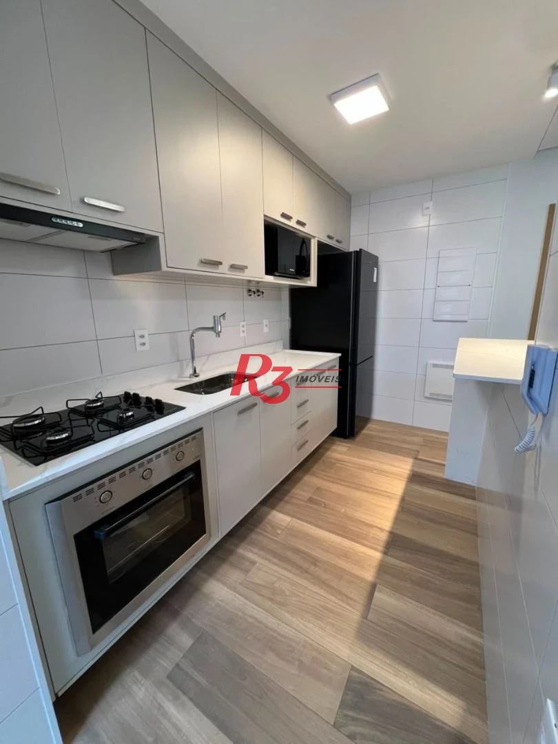 Apartamento com 2 dormitórios à venda, 83 m² por R$ 1.550.000,00 - Embaré - Santos/SP