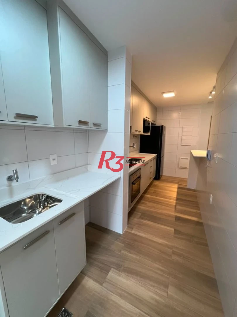 Apartamento com 2 dormitórios à venda, 83 m² por R$ 1.550.000,00 - Embaré - Santos/SP