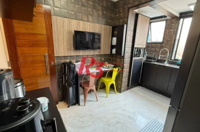 Apartamento à venda, 77 m² por R$ 690.000,00 - Campo Grande - Santos/SP